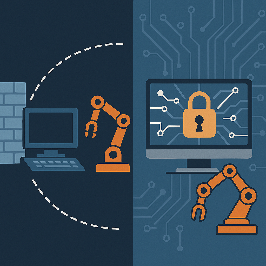 From Air-Gapped to Always-On: Securing Legacy OT Systems in Modern Manufacturing