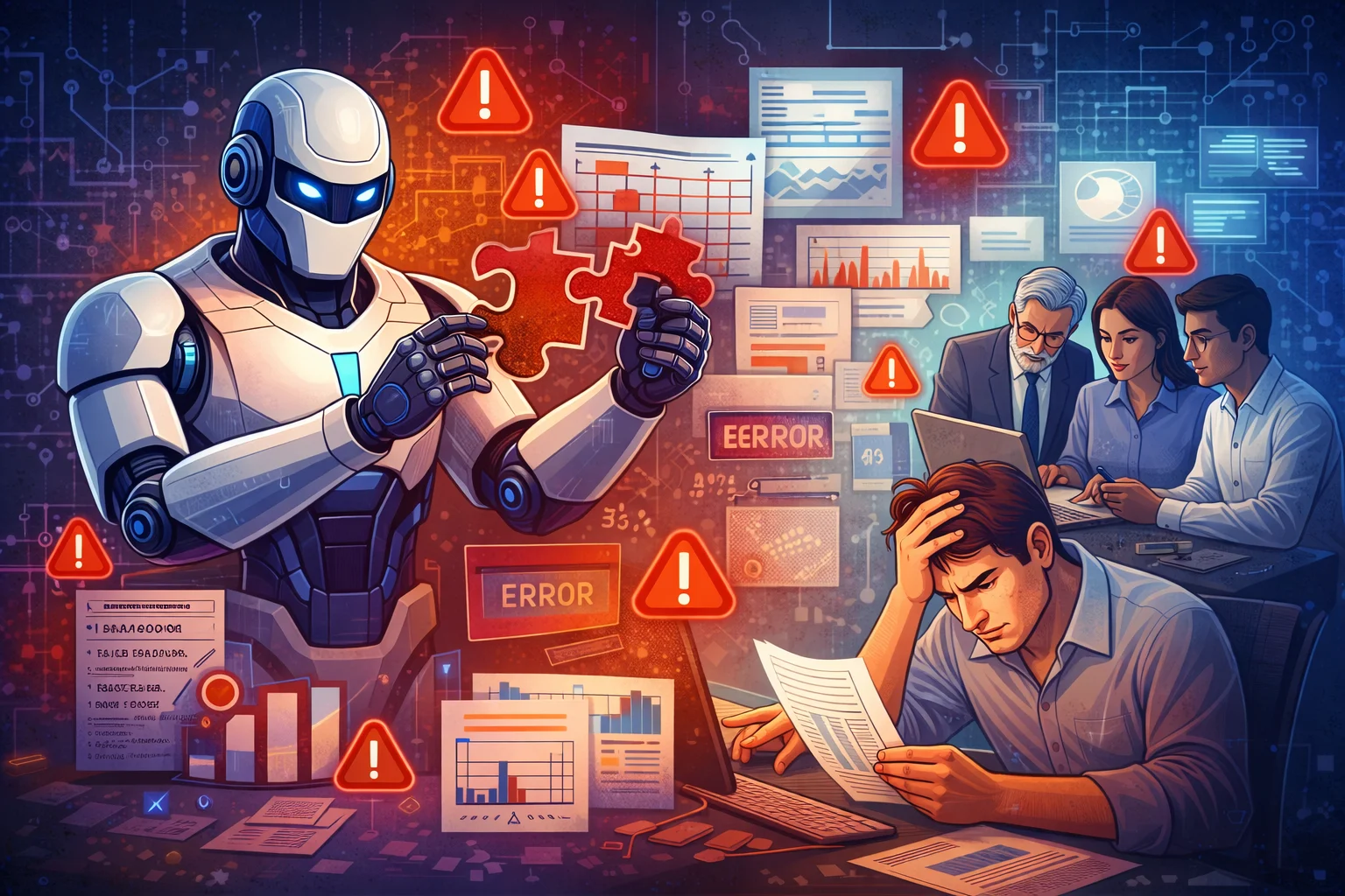 AI without human oversight delivers patchy results, study reveals