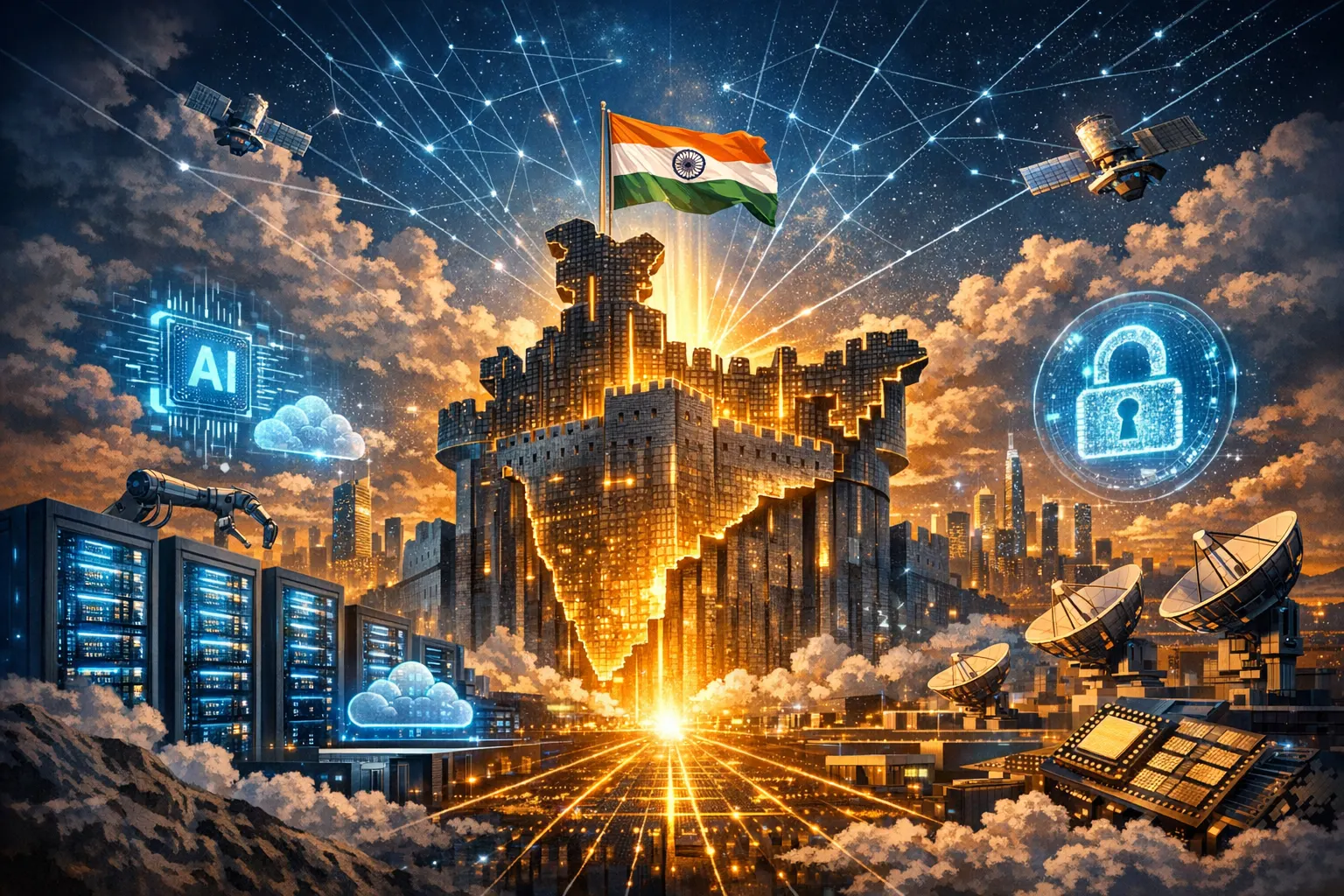 India’s Digital Fortress: How Budget 2026 Is Weaponizing Cloud, AI, and Tax Policy to Build the World’s Cyber Infrastructure Superpower