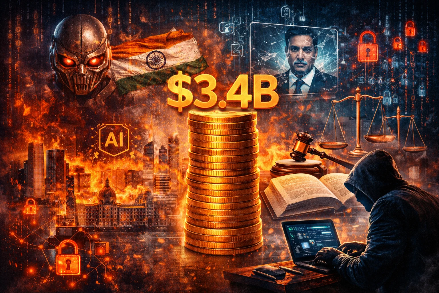 India’s Cybersecurity Boom: $3.4 Billion on the Line as AI Threats and New Laws Collide
